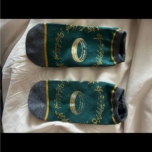 Green and Gray The Lord of the Rings Socks